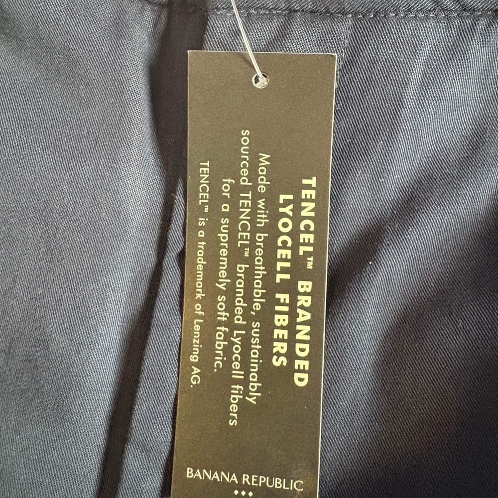 Banana Republic Dark Blue Wide Leg Trouser Pants - Picture 3 of 6